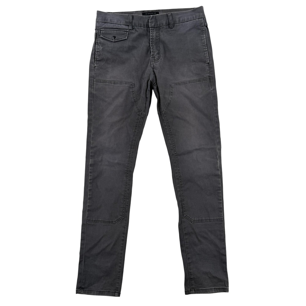 Richie Le Jeans Mens 30x30 Gray Slim Skinny Stretch Denim Pants Casual